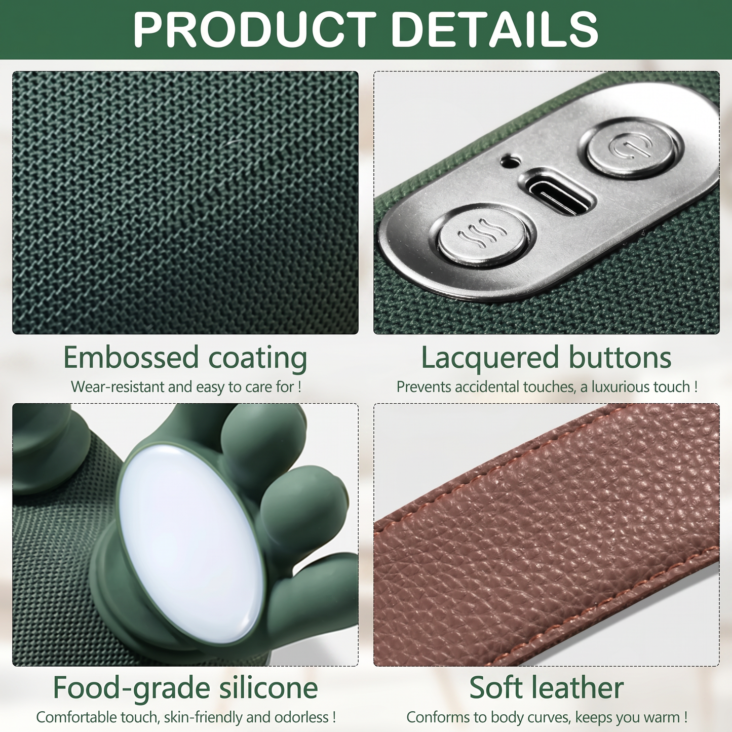 Low-Weight Premium Shoulder And Neck Massager